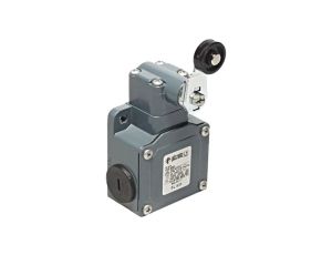 Wyłącznik krańcowy dźwignia R 40mm, rolka z tworzywa Ø20mm FL 531