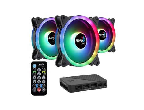 WENTYLATOR AEROCOOL PGS DUO 12 PRO ARGB (3x120)