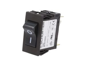 Wyłącznik nadprądowy Iznam: 20A Uznam: 240VAC 60VDC DPST Bieguny: 2 4430.2115