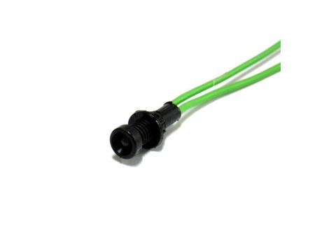 Lampka sygnalizacyjna 3mm zielona 230V AC 1W 5mA KLP 3G/230V 84503005