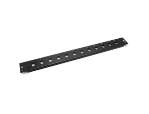 Płyta czołowa do światłowodowego panelu krosowego12x LC duplex 1U (do DN-96200-QL), czarny DN-96206-BL-QL