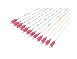 Pigtail światłowodowy 12szt, SC simplex, OM4 50/125, 2m, LSZH, 12 kolorów DK-25221-02-4