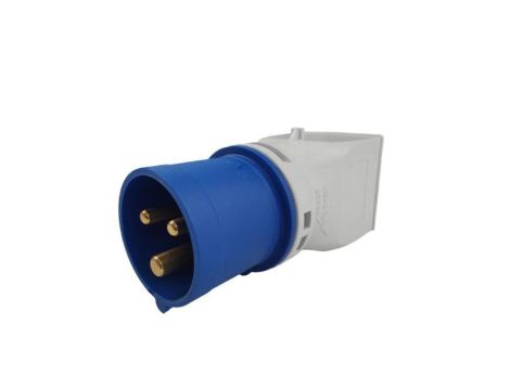 Marlanvil Adapter kempingowy wtyczka CEE 16A na 13A 250V gniazdo brytyjski standard przejściówka IP20 4654 6.8216.UK