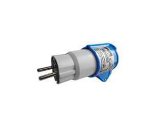 Marlanvil Adapter kempingowy wtyk Uni-Schuko 16A 250V na 16A CEE gniazdo przejściówka IP40 4982 6.816.213