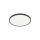 Plafon MAQ 40W 3CCT Czarny ML0441 Milagro
