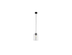 Lampa wisząca ze szklanym, przezroczystym kloszem 1xE27 MOLLY TRANSPARENT 1 10300 TK Lighting