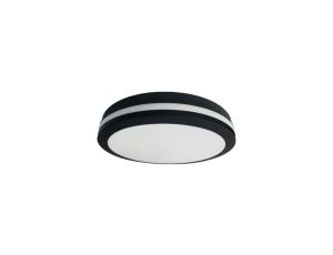 Plafon Marlon 12W 4000K Czarny IP54 EKP0474 Eko-Light