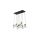 Lampa wisząca ze szklanymi, otwartymi kloszami MOLLY 8 10303 TK Lighting
