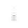 Lampa wisząca biała o średnicy 38cm DUO WHITE JUTA 1xE27 1856 TK Lighting