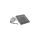 Plafon Parma 2 2xGU10 + 1xLED CCT kwadrat czarny LP-0612/2C Square BK Light Prestige