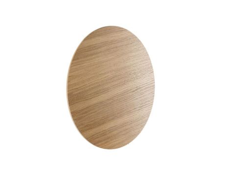 Kinkiet lampa ścienna LUNA WOOD DĄB Ø60 cm w nowoczesnym stylu, gwint G9 10098 TK Lighting