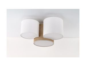 Lampa sufitowa boho z trzema kloszami MONA JUTA na E27 5907 TK Lighting
