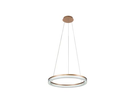 Lampa wisząca Midway Cristal duża triangle 1xLED LP-033/1P L GD Cristal Triangle Light Prestige