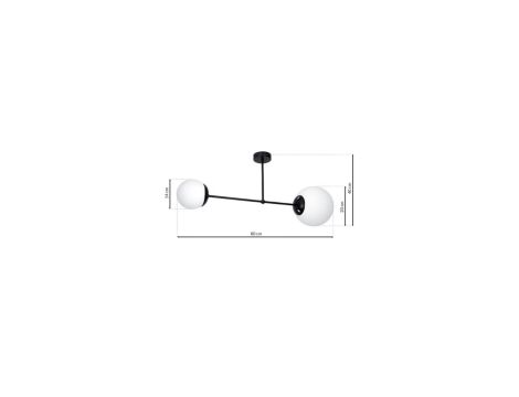 Lampa wisząca pojedyncza MODESTO WOOD SOSNA z drucianym czarnym kloszem na GU10 10155 TK Lighting