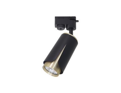 Reflektorek na szynę FLOWER BLACK GOLD TRACK 1xGU10 ML0263 Milagro