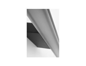Latarnia ogrodowa STANDARD 233cm czarna, metalowa konstrukcja z szklanymi kloszami K-7009A2/3 CZARNY Kaja Lighting