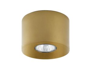 Plafon LED Babilon kwadratowy średni 4000K złoty LP-335/1C M 4GD square Light Prestige