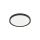 Plafon MAQ 24W 3CCT Czarny ML0439 Milagro
