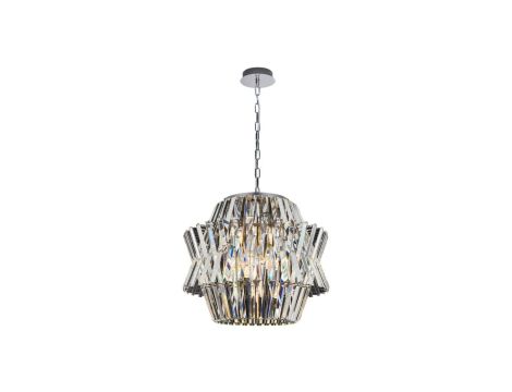 Żyrandol CROWN CHROME 12xE14 ML0402 Milagro