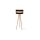 Lampa wisząca Tirana 1xE27 czarna LP-945/1P BK Light Prestige