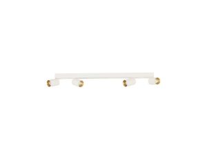 Lampa sufitowa Perugia 4xGU10 + 1xLED biała LP-0703/4C WH Light Prestige