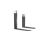 Kinkiet Tirana 1xE27 czarny LP-945/1W BK Light Prestige