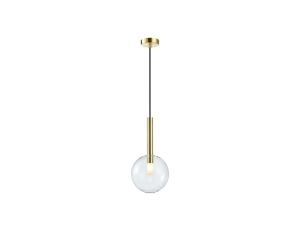 Lampa wisząca NIKO GOLD 1xG9 fi 200 ML0328 Milagro