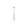 Lampa wisząca NIKO GOLD 1xG9 fi 150 ML0330 Milagro