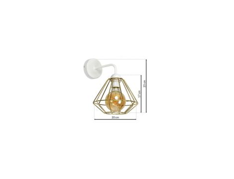 Lampa sufitowa ELTON czarna z szklanymi mlecznymi kloszami na G9 10261 TK Lighting