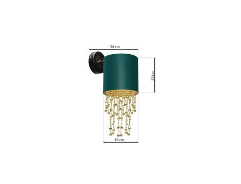 Kinkiet ścienny pojedynczy FLASH LED 30W w barwie neutralnej 6627 TK Lighting