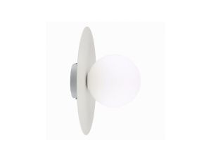 Kinkiet PIXI BEIGE klosz szklana mleczna kulka, gwint G9 10231 TK Lighting