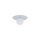 Lampa sufitowa/ścienna PIXI BLUE szklany klosz 10230 TK Lighting