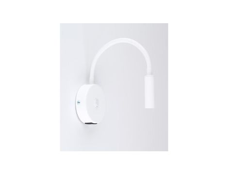 Kinkiet Lagos biały z wbudowanym USB, regulacja ramienia na G9 10202 TK Lighting