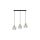 Lampa wisząca LUMI 3xG9 ML9748 Milagro