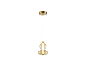 Lampa wisząca DAPHNE AMBER 12W ML0345 Milagro