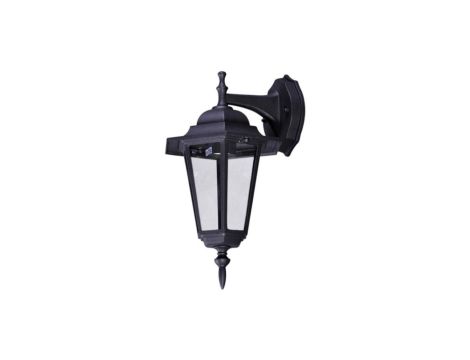 Kinkiet zewnętrzny elewacyjny STANDARD w klasycznym stylu K-5009A DOWN CZARNY Kaja Lighting