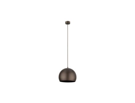 Lampa wisząca pojedyncza ZOE BROWN M do pomieszczeń rustykalnych, stalowy klosz 10171 TK Lighting