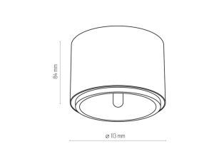 Lampa ogrodowa latarenka LOZANA w stylu retro, IP44 gwint E27 K-5006S CZARNY Kaja Lighting