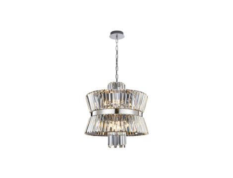 Żyrandol AURELIA CHROME 12xE14 ML0406 Milagro