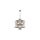 Żyrandol AURELIA CHROME 12xE14 ML0406 Milagro