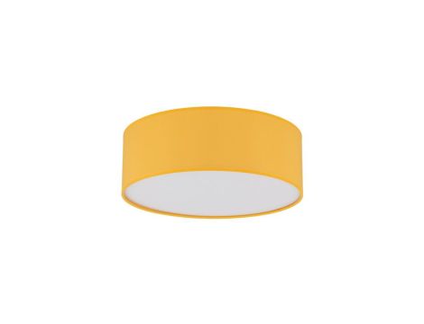 Plafon NICOLA YELLOW, klosz tkanina Ø38 cm na cztery żarówki E27 10154 TK Lighting