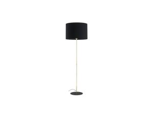 Stylowa lampa podłogowa z czarnym abażurem UMBERTO E27 16029 TK Lighting