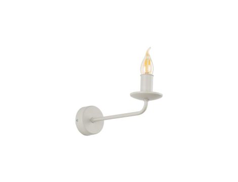 Kinkiet ścienny w formie świecznika z serii LIMAL beż na E14 10244 TK Lighting