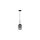 Lampa wisząca ALIAS BLACK 1xE14 fi 120 ML0322 Milagro