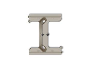MINI Moduł rozszerzający puszkę natynkową pojedynczą, składaną do ramek wielokrotnych MINI taupe 60DPU-2