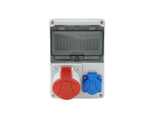 Rozdzielnica budowlana Mak 7M 32A/5P + Gs 230V 02.061