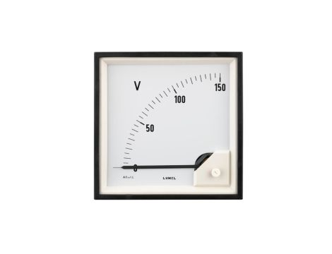 Woltomierz analogowy 72x72 N IP50 AB17 150A/60mV pozycja pracy C3 K=90 st. bez atestu KJ MA17N AB1700000000