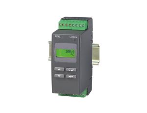 Regulator temperatury na szynę wej. PT100 -50-100st.C wyjście gł. przekaźnikowe bez wyjścia alarmowego zasilanie 18-72V DC bez a