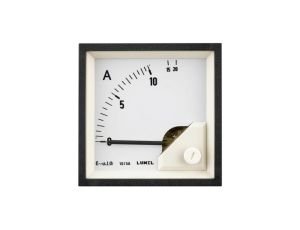 Amperomierz analogowy prądu zmiennego tablicowy EA17 72x72, 50A do współpracy z przekładnikiem 50/5 EA17N E41300000000