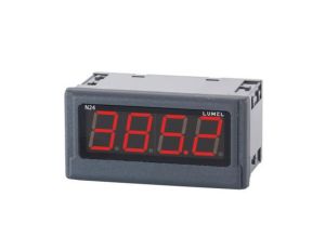 Miernik cyfrowy 4 cyfr wejście temperaturowe Pt100 -50-150st.C zasilanie 20-40V AC/DC wy. zasilanie 24V jednostka st.C N24 T1501